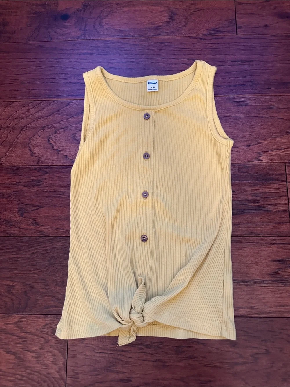Old Navy Girls Tank Top Bundle - Yellow, Black, Pink, Turquoise, Camo